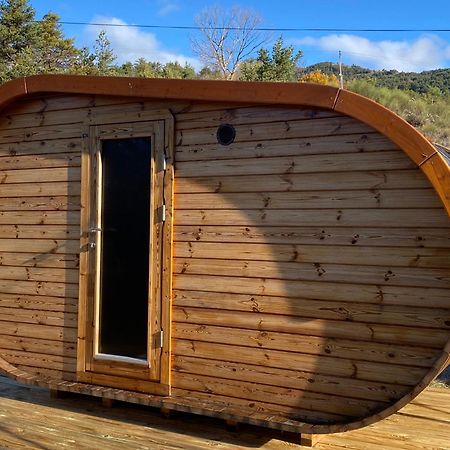 Camping Les Hauts De Rosans Екстериор снимка